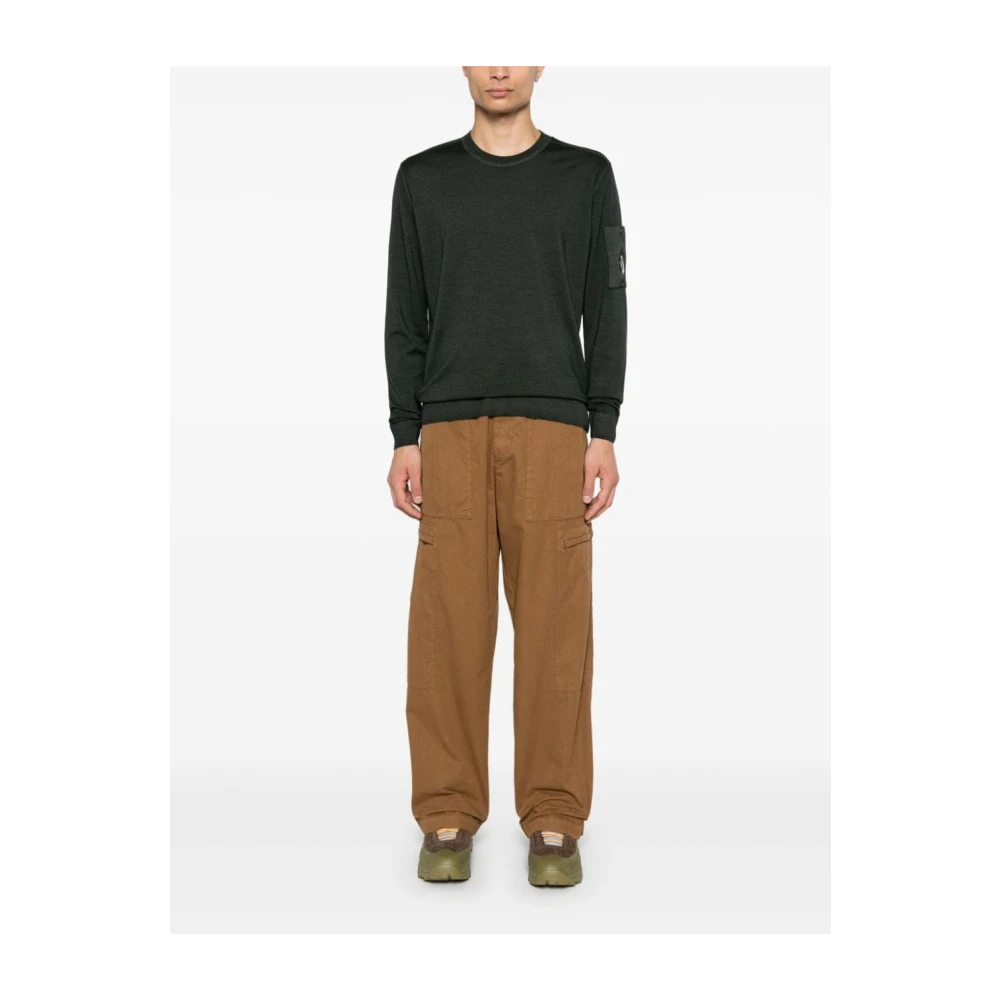 C.P. Company Groene Militaire Trui met Zak Green Heren