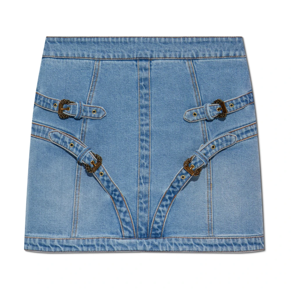 Versace Jeans Couture Denim rok Blue Dames
