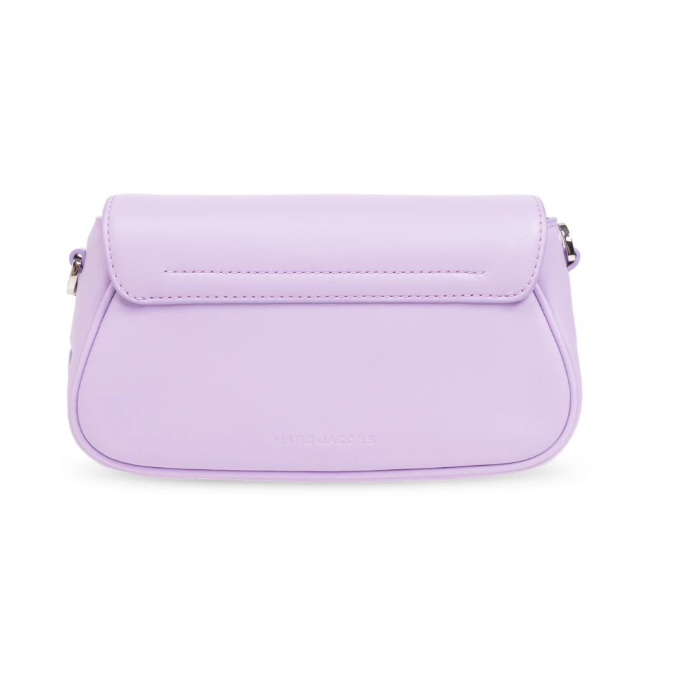 Marc Jacobs Schoudertas met logo Purple Dames