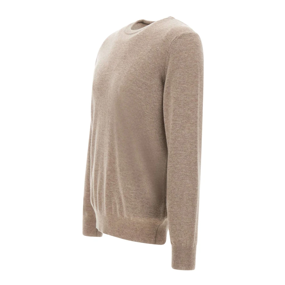 Kangra Kasjmierwollen Trui Duif Grijs Beige Heren