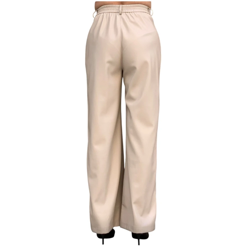 Emma&Gaia Wide Trousers Beige Dames