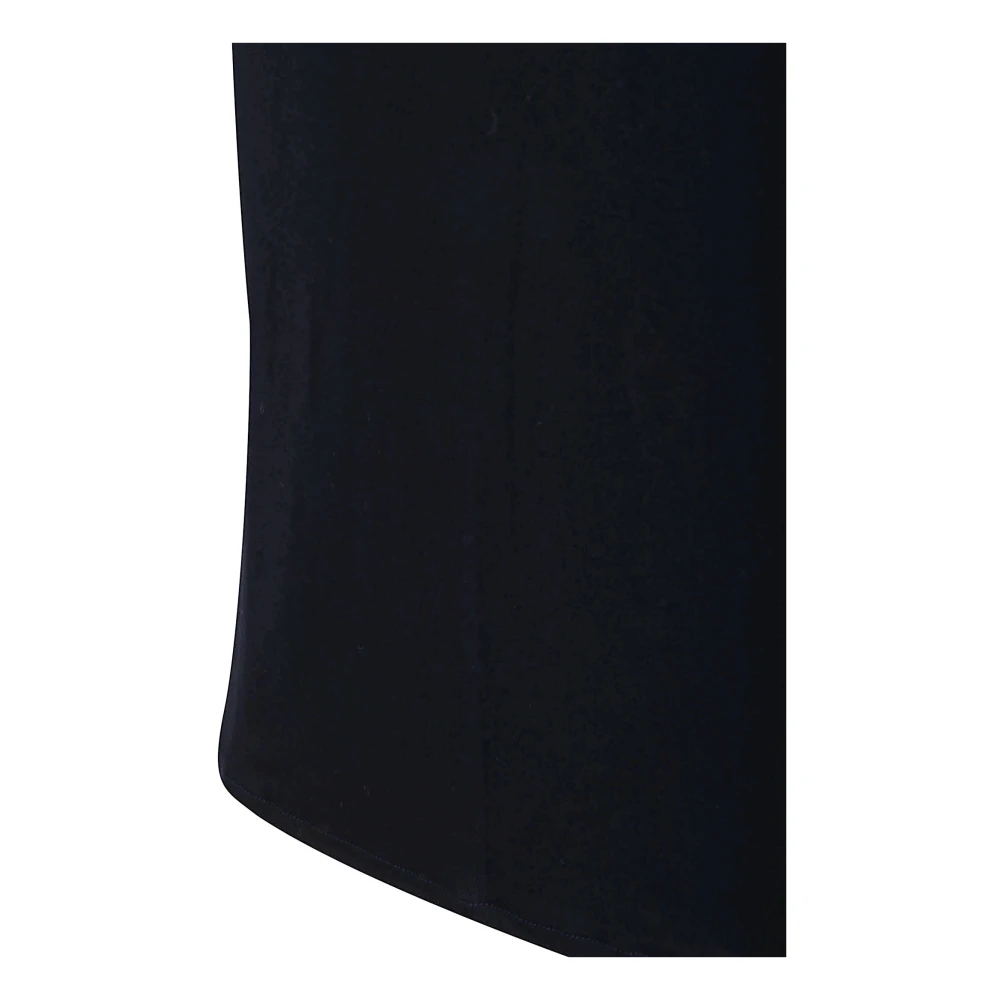 majestic filatures Blauwe Viscose Elastaan Top Portugal Gemaakt Blue Dames