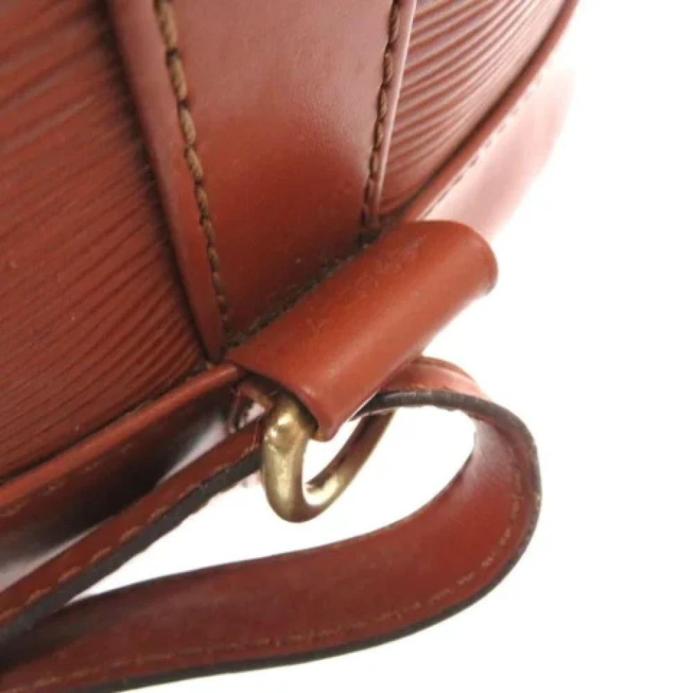 Louis Vuitton Vintage Pre-owned Leather backpacks Brown Dames