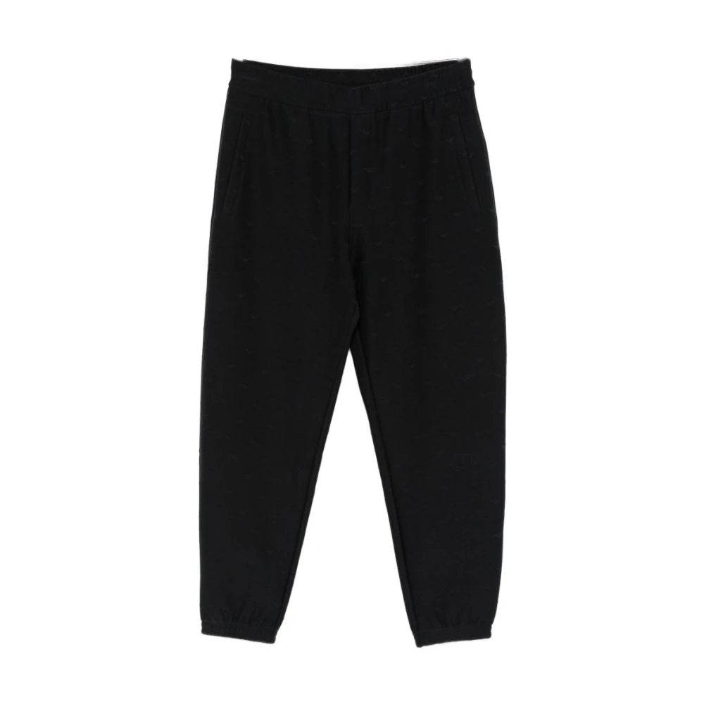 Emporio Armani Men's Black Sweatpants, Xl, Joggers