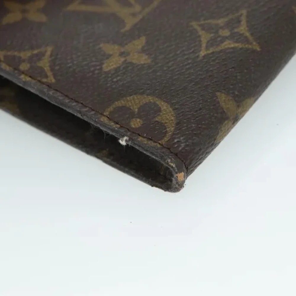 Louis Vuitton Vintage Pre-owned Canvas pouches Brown Dames