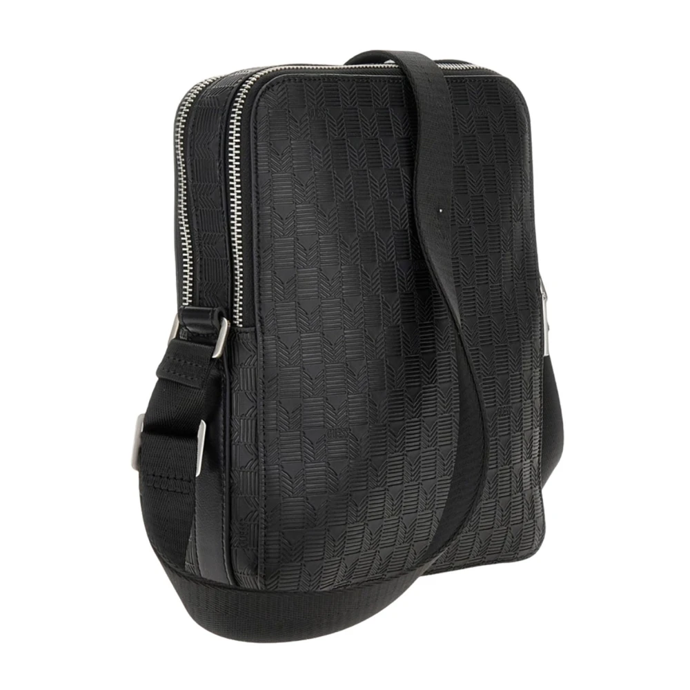Guess Zwarte Synthetische Schoudertas voor Mannen Black Heren