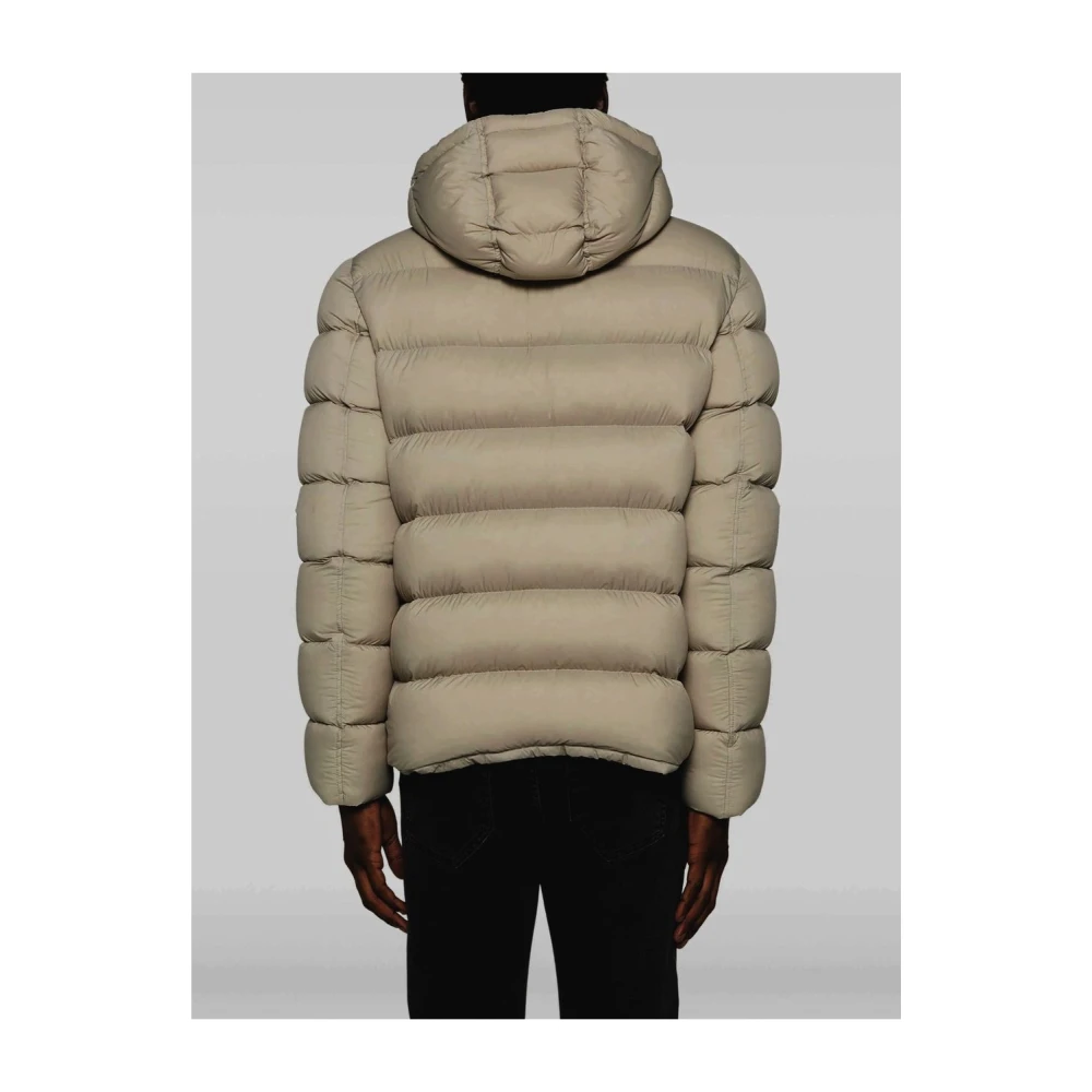 Herno Lichtgewicht Beige Matt Pufferjas Beige Heren