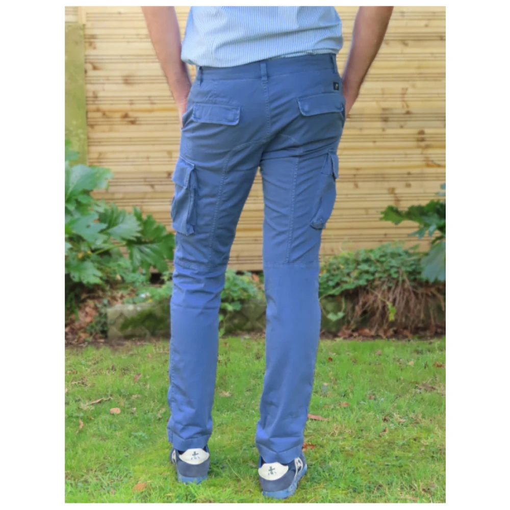 Mason's Chile Cargo Extra Slim Broek Blue Heren