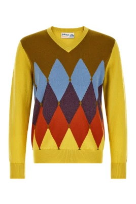 Diamant V-ringad Pullover