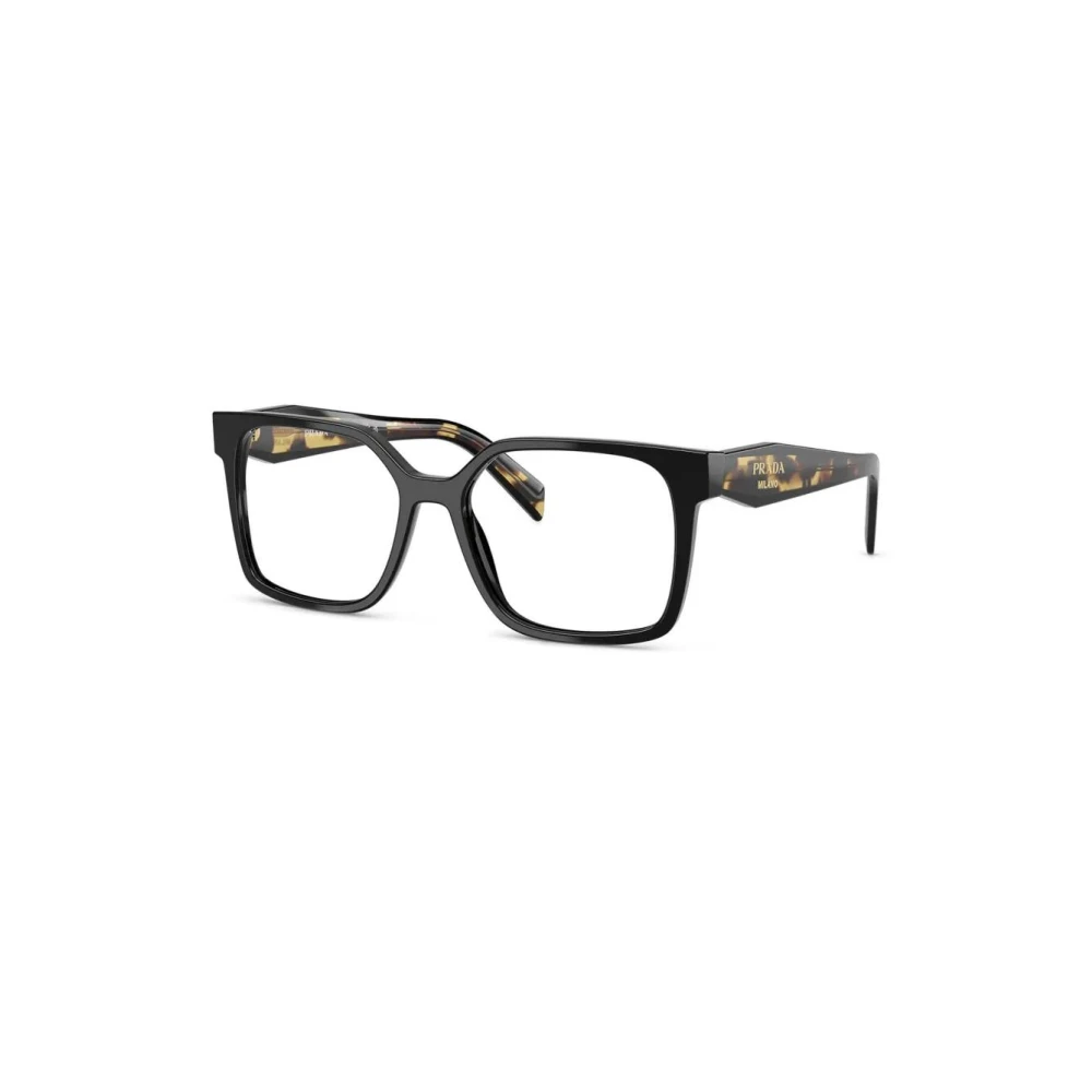 Prada Women's Black Glasses, 54 Mm, Pr B03v 3891O1 Optical Frame
