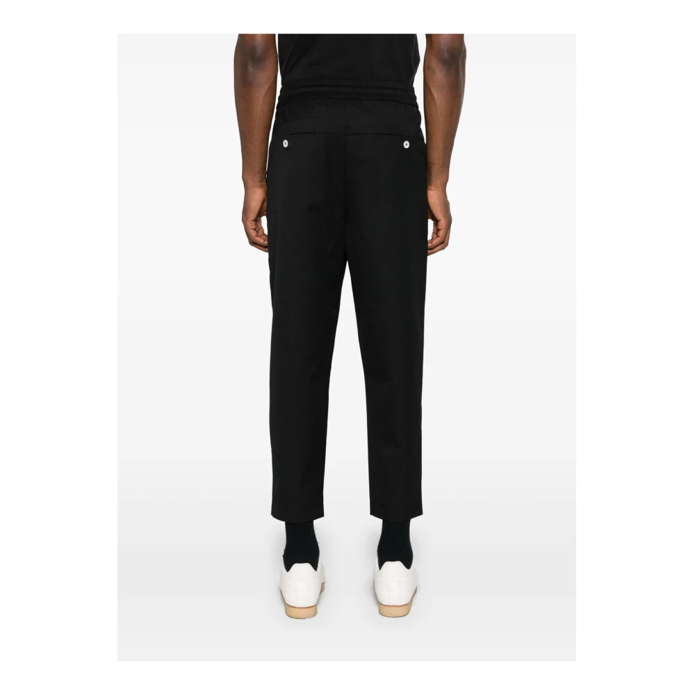 Drole de Monsieur Cropped Broek Black Heren