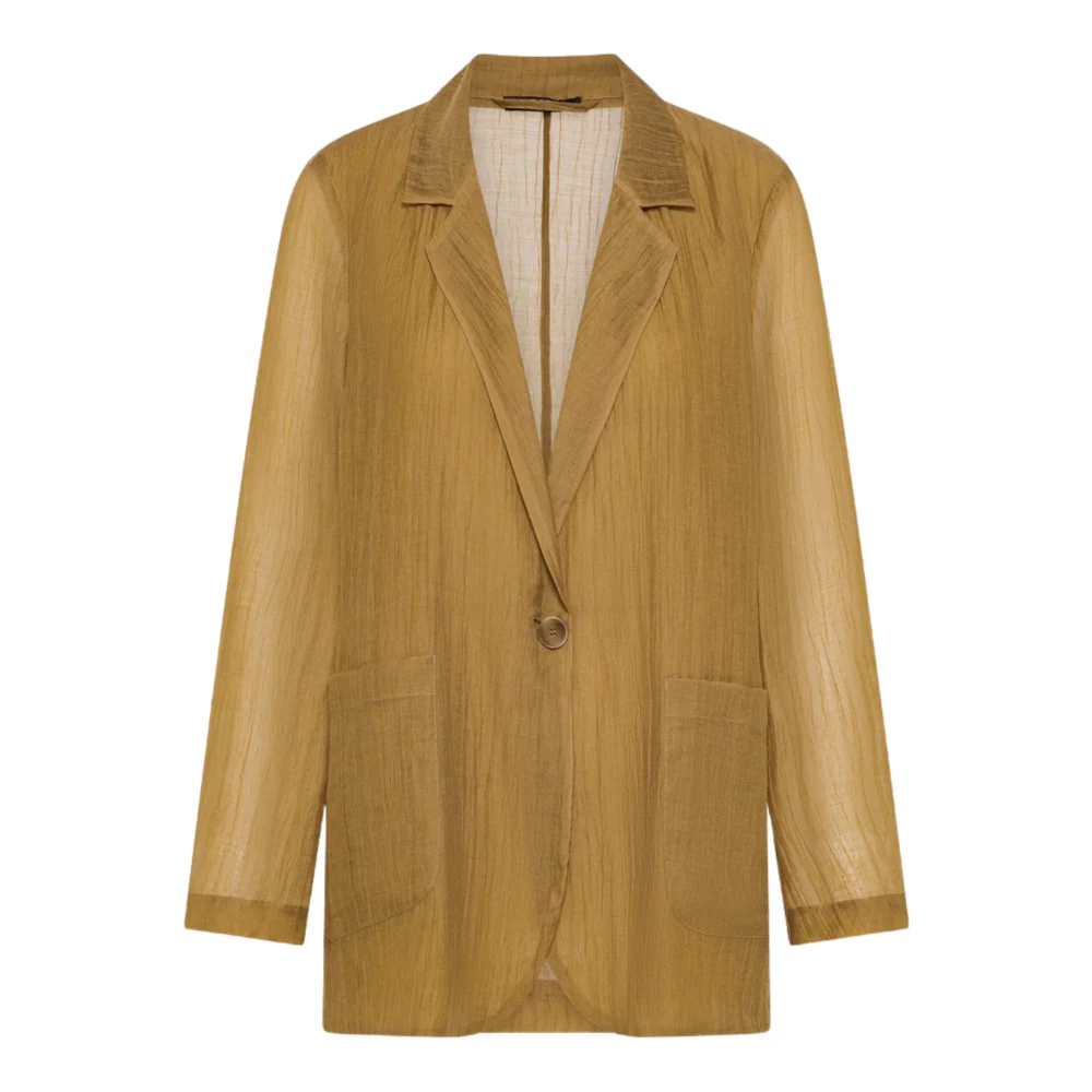 Seventy Femme Beige Vestes, Taille: 40 Fr Giacca Monopetto