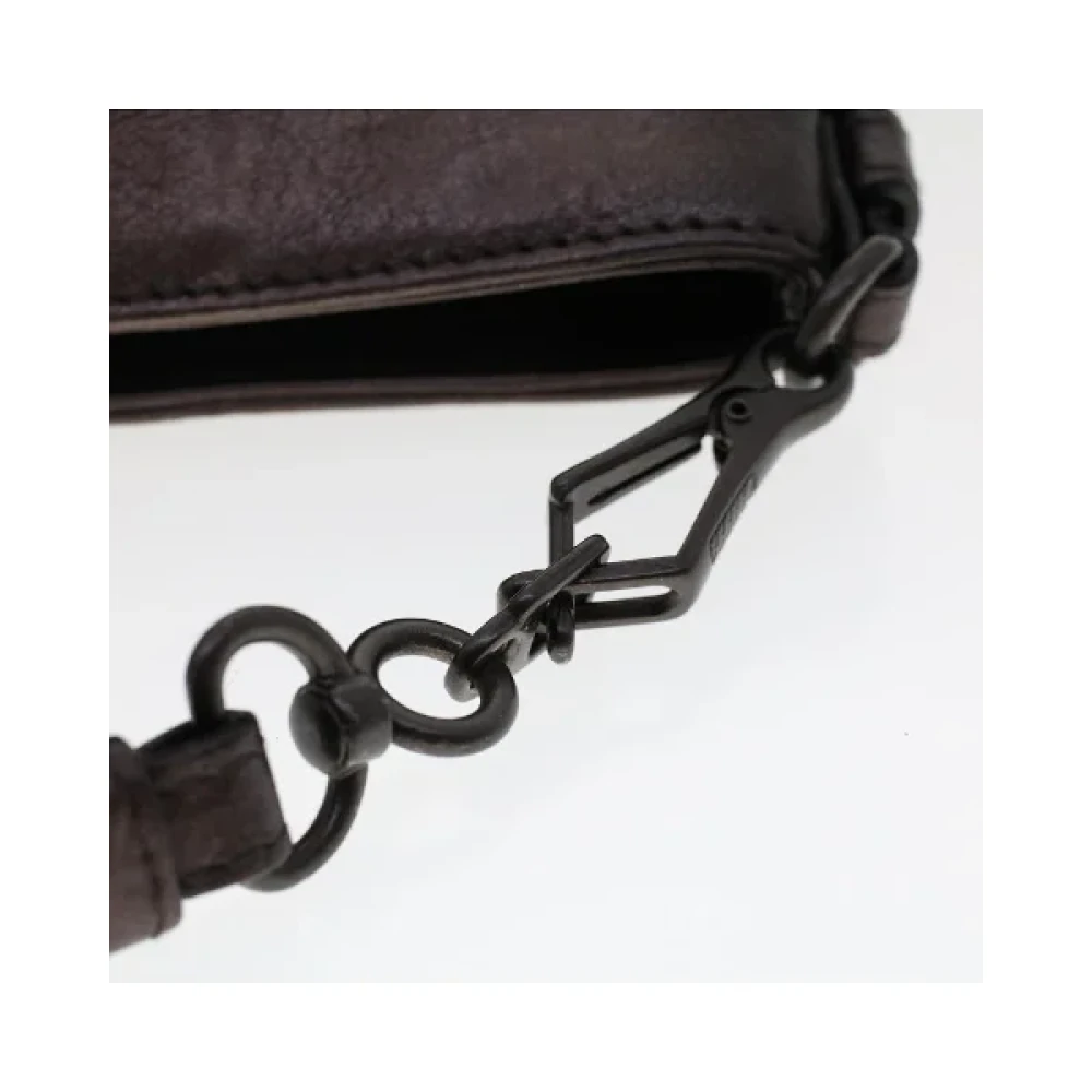 Bottega Veneta Vintage Pre-owned Leather handbags Brown Dames