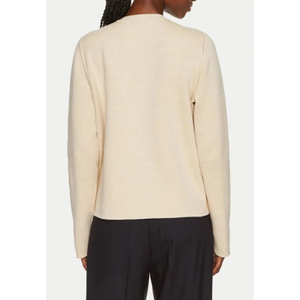 Tommy Hilfiger Jersey Cardigan voor Vrouwen Beige Dames
