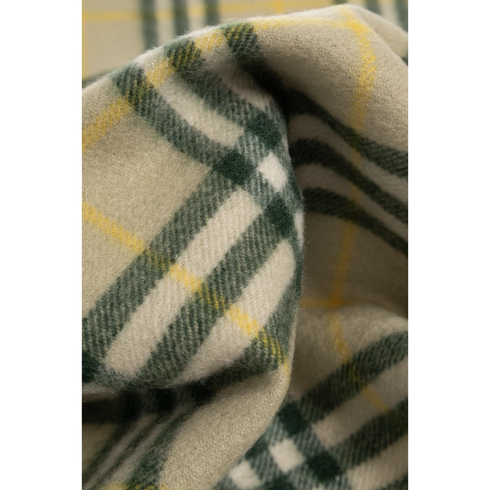 Burberry Cashmere sjaal Green Unisex