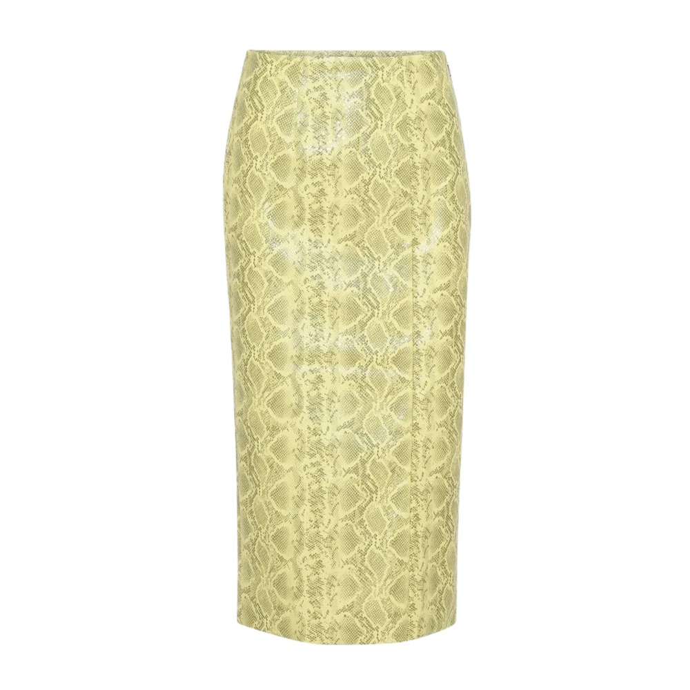 Rotate Birger Christensen Leeds Rok Yellow Dames