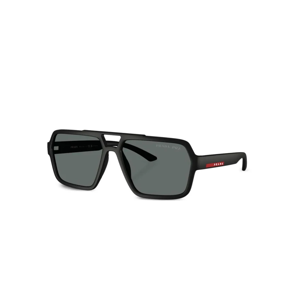 Prada Men's Black Ps A06s Dg002g Sunglasses