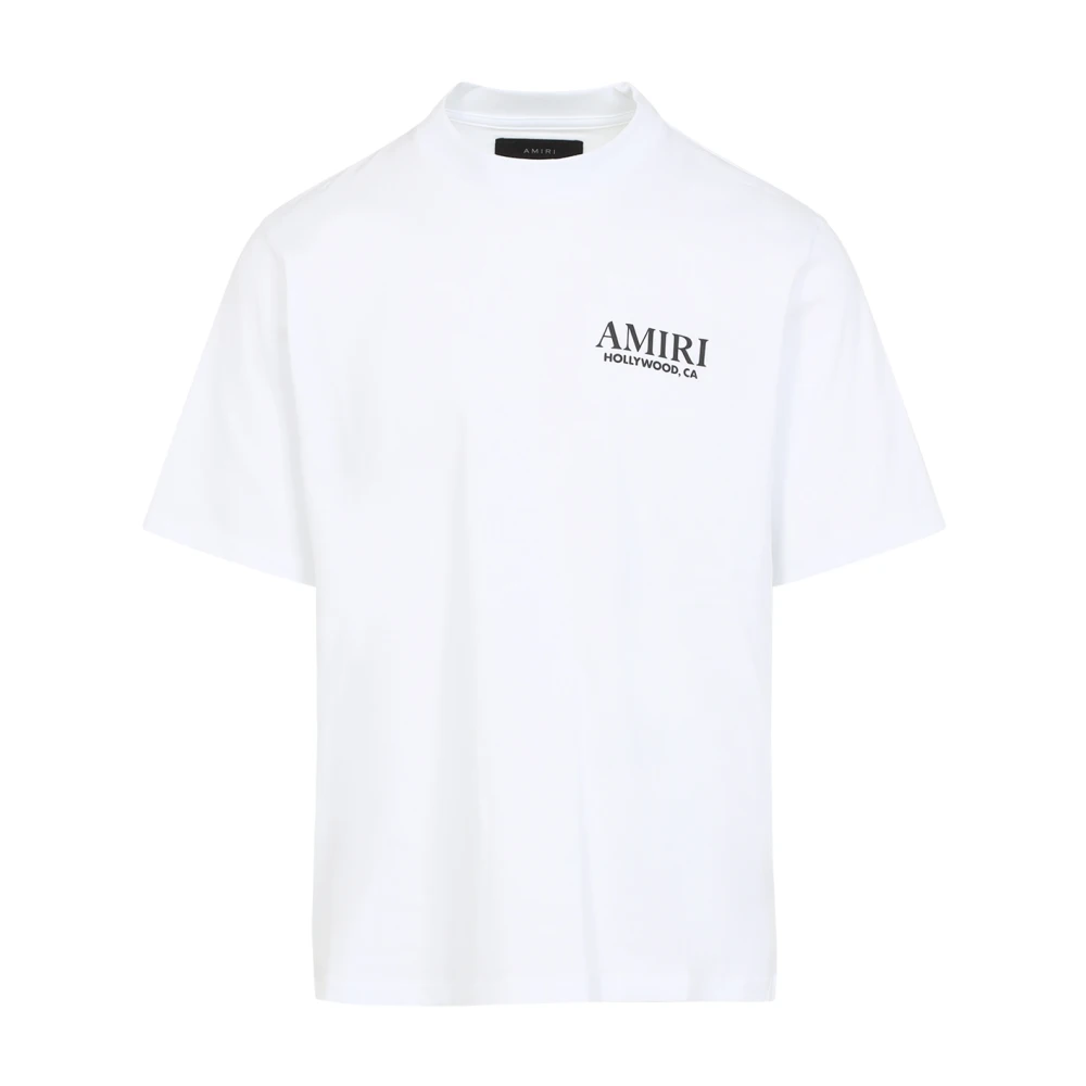 Amiri Witte T-shirt Verhoog Garderobe Stijl White Heren