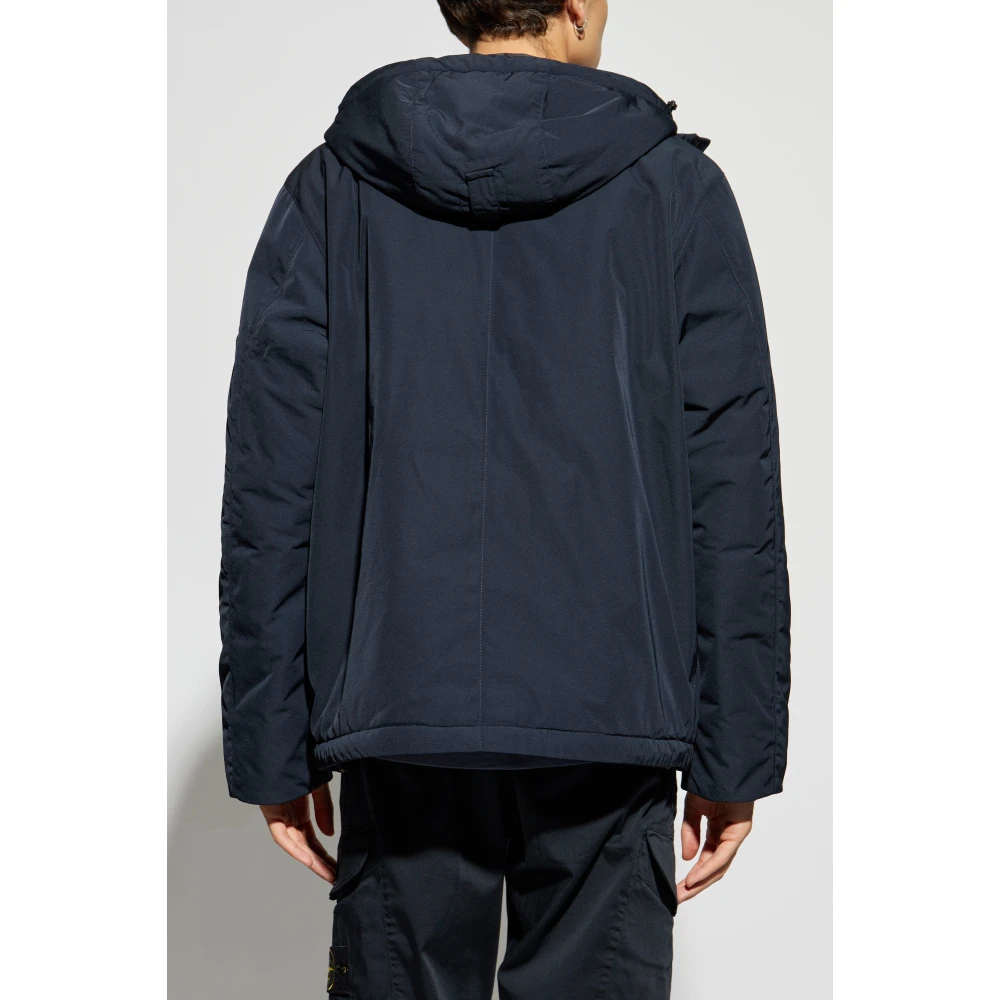 Stone Island Capuchonjack Blue Heren