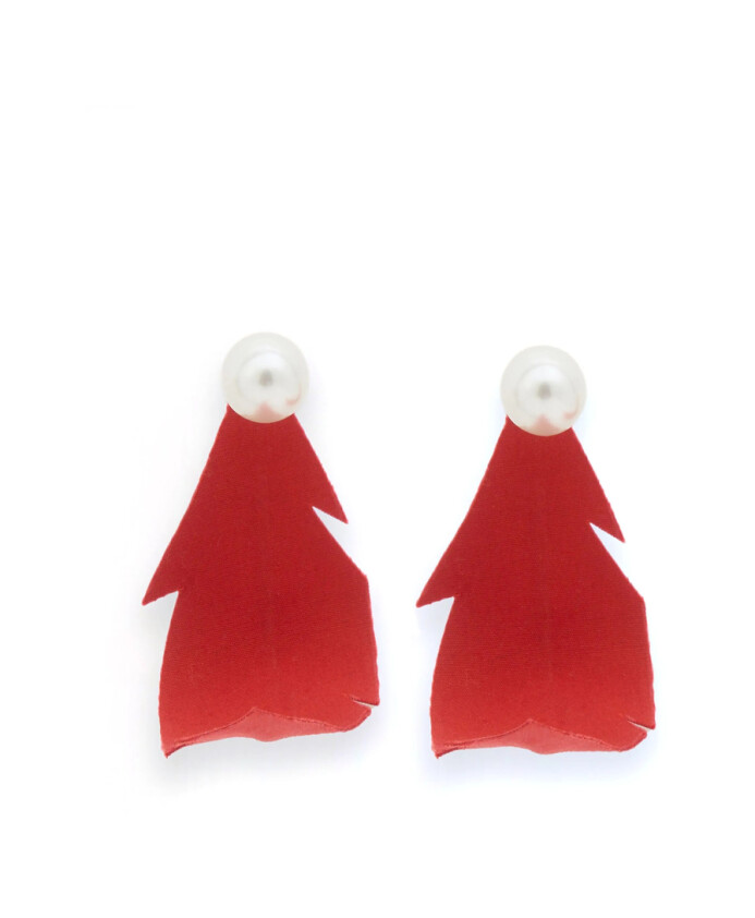 red-raw-cut-edge-earrings-pair