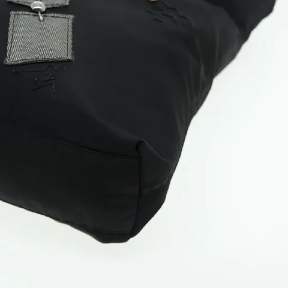 Prada Vintage Pre-owned Fabric totes Black Dames