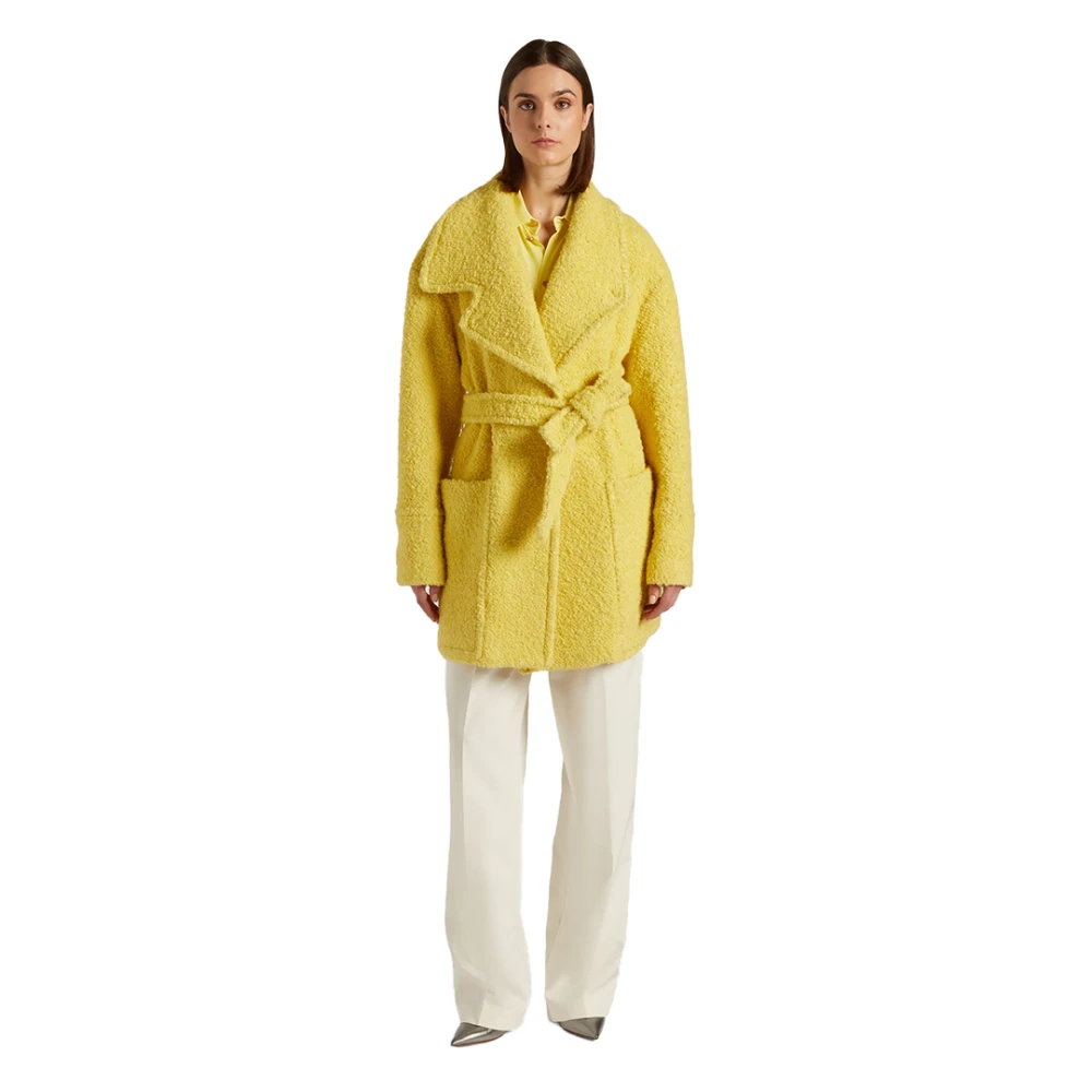 Genny Elegante wollen cabanjas Yellow Dames