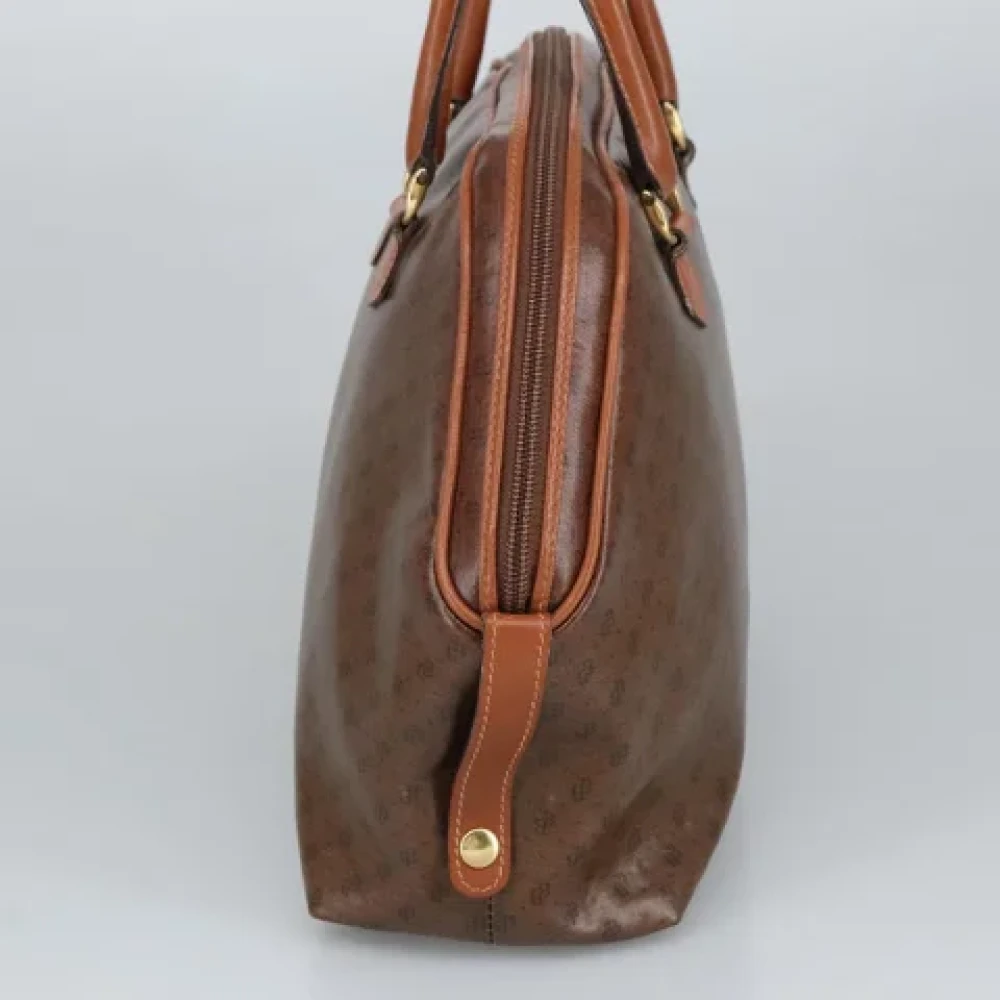 Bally Pre-owned Canvas handbags Brown Dames