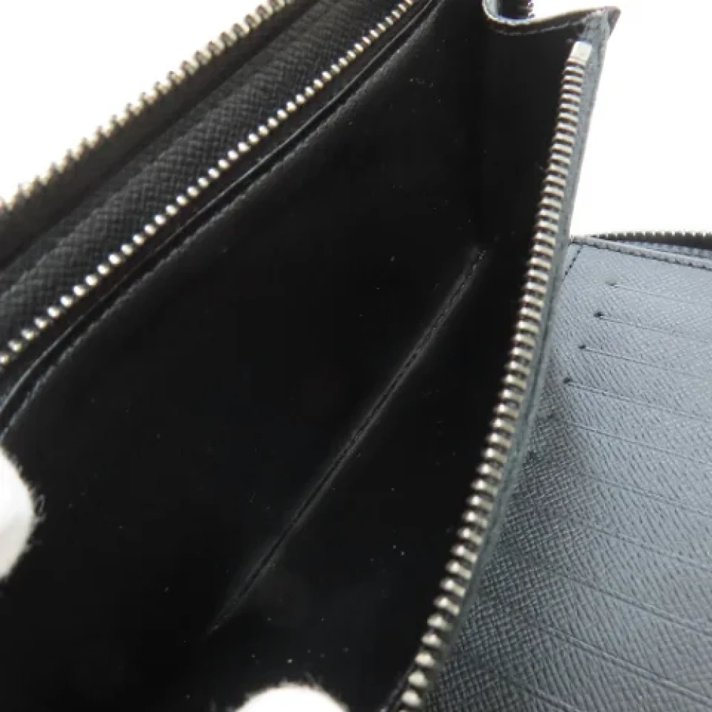 Louis Vuitton Vintage Pre-owned Leather wallets Black Heren
