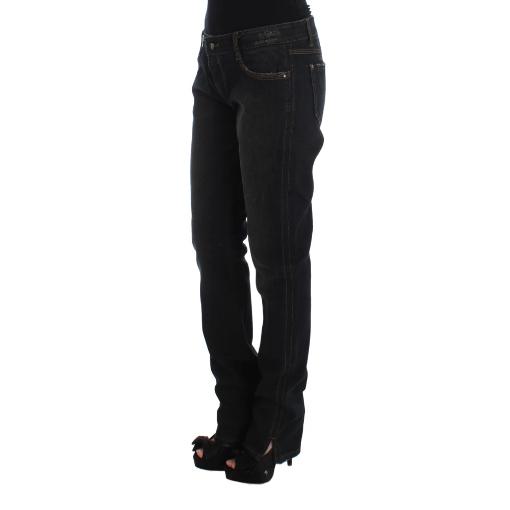Ermanno Scervino Chic Boyfriend Jeans in Blauw Blue Dames