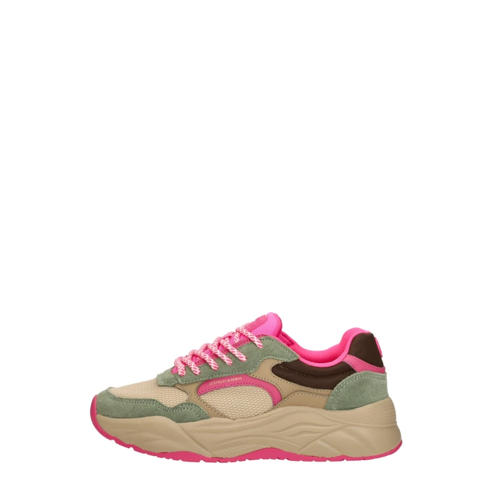 Scotch & Soda Celeste Sneakers Laag Dames Schoenen Veelkleurig Multicolor