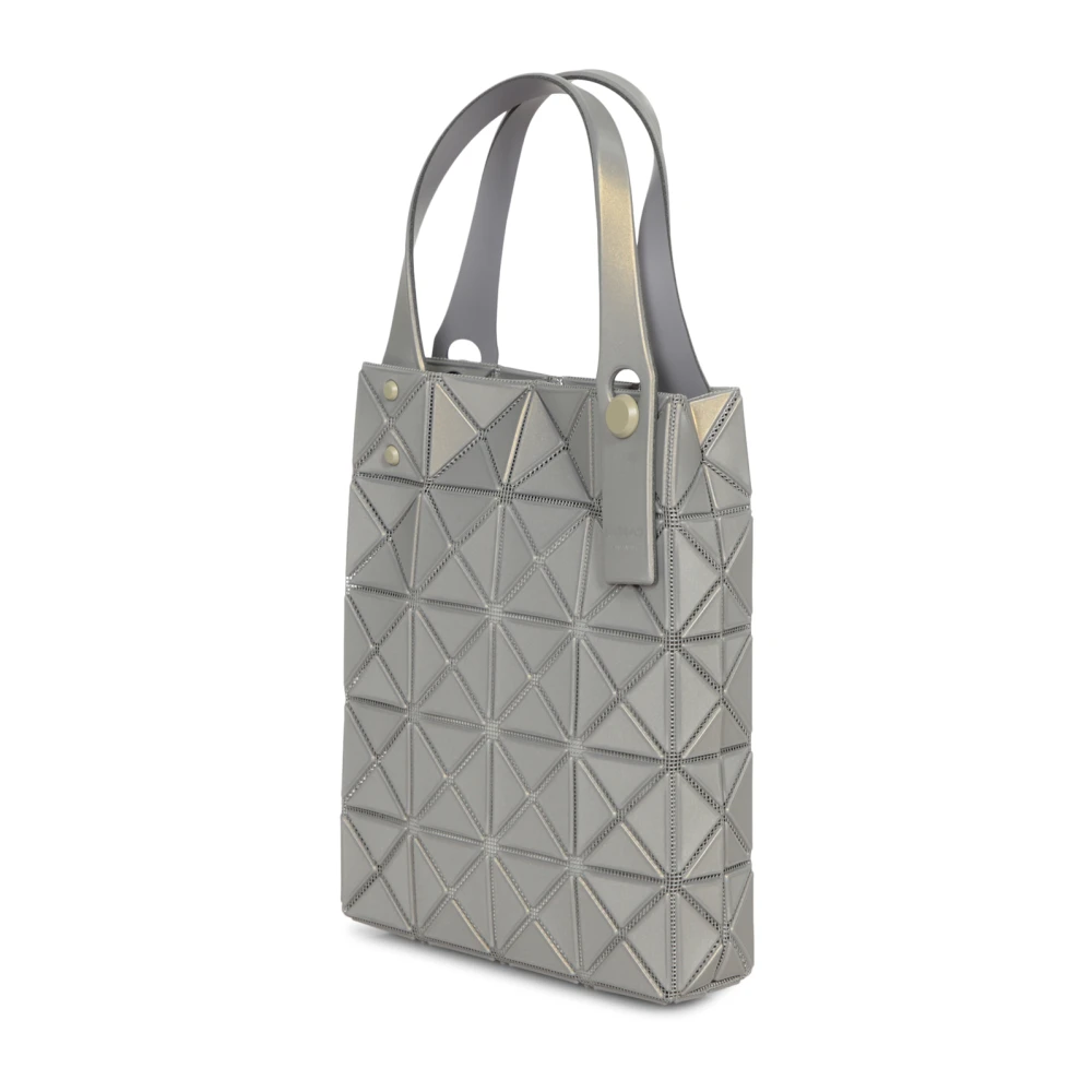 Issey Miyake Geometrische Prism Plus Tas Gray Dames