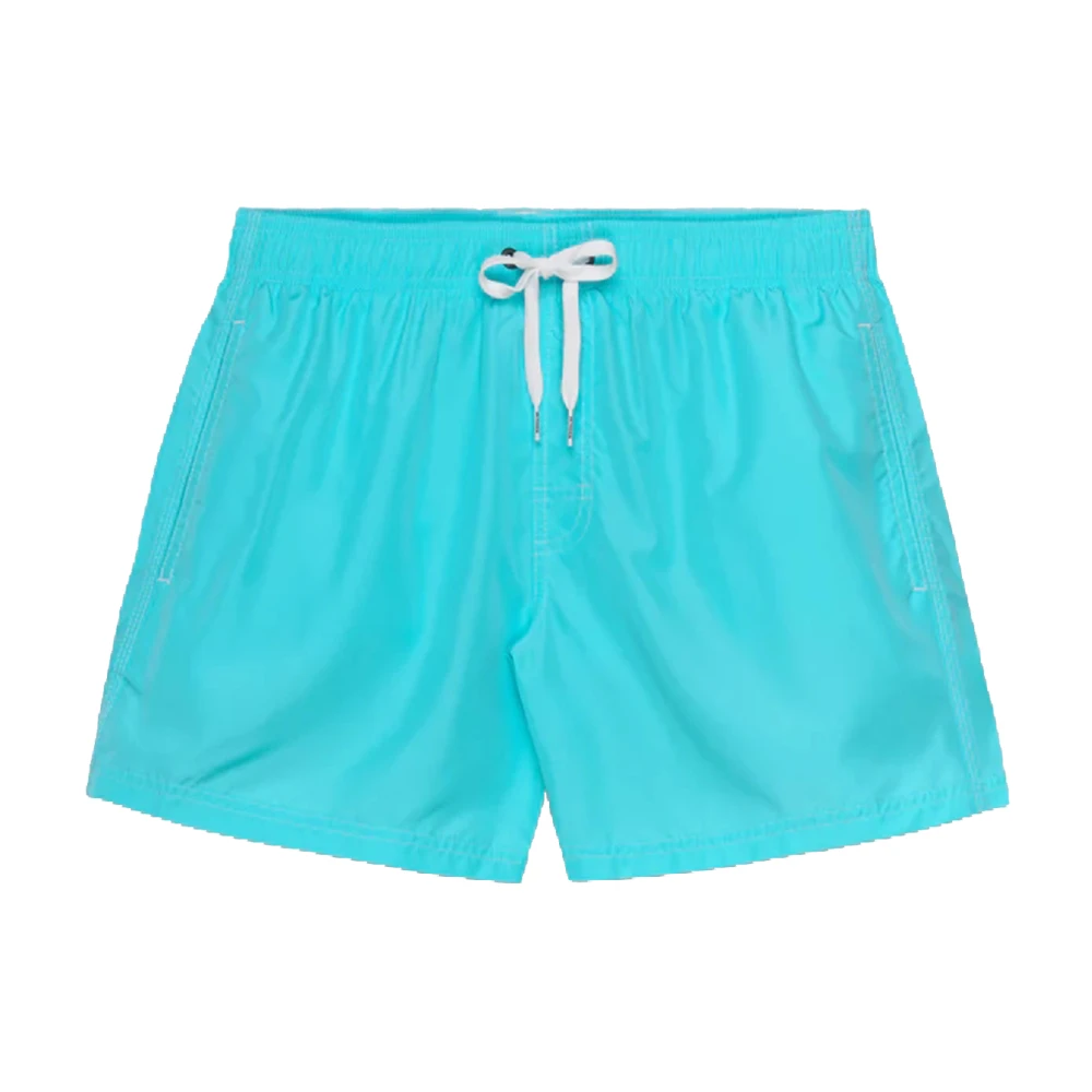 Sundek Men's Blue Light Poly Boardshort - Beachwear - L - Swimwear