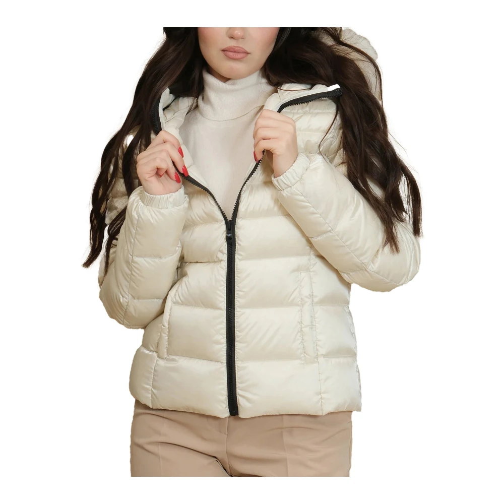 RefrigiWear Stijlvolle Winterjas Beige Dames