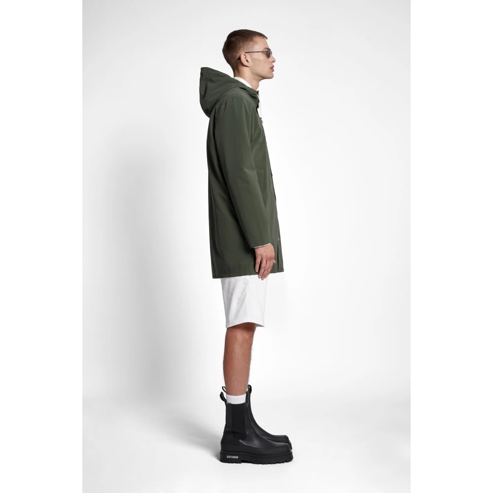 Stutterheim Lichtgewicht Matte Regenjas Green Unisex