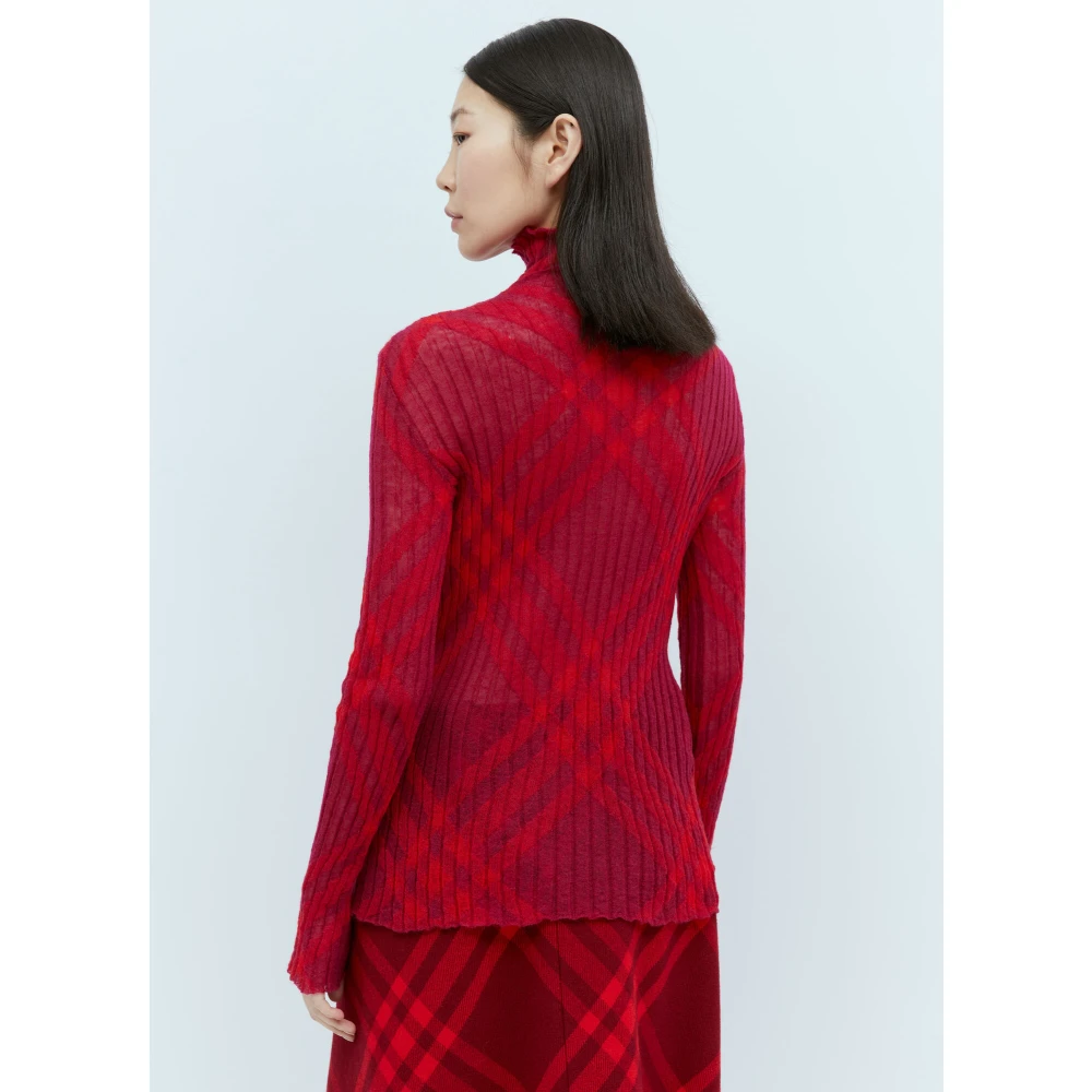 Burberry Knitwear Red Dames