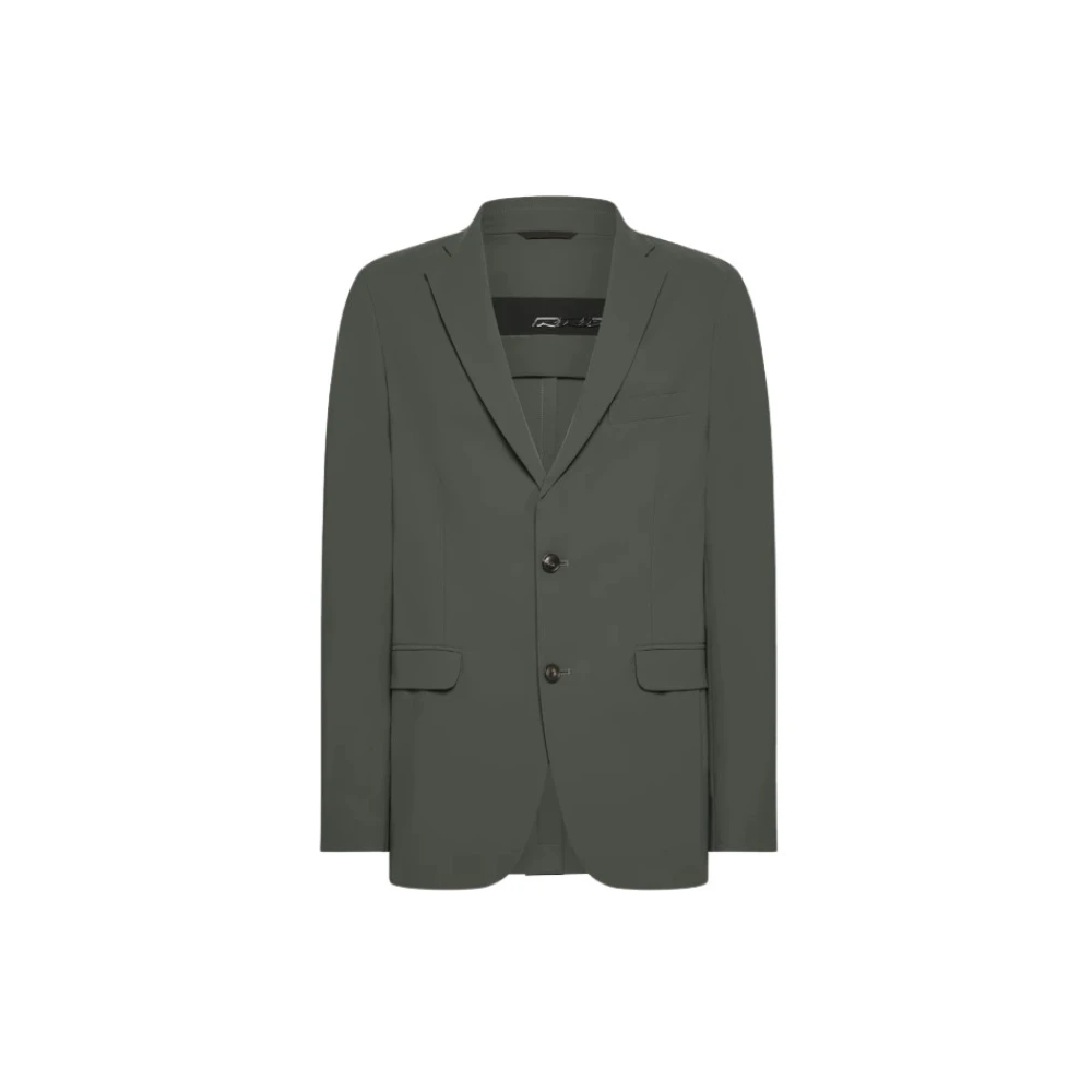 RRD Slim Fit Kavaj med Reverskrage Green, Herr