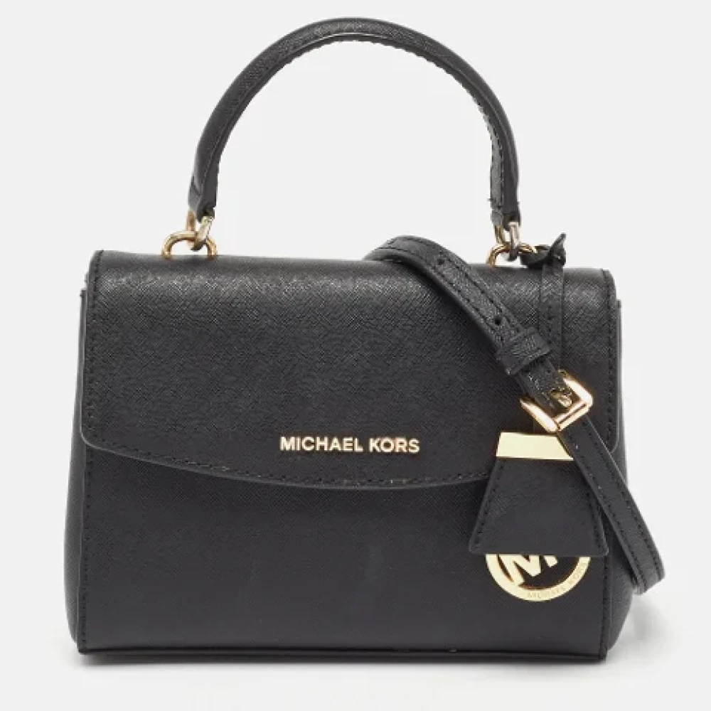 Michael Kors Pre-owned Leather handbags Black Dames
