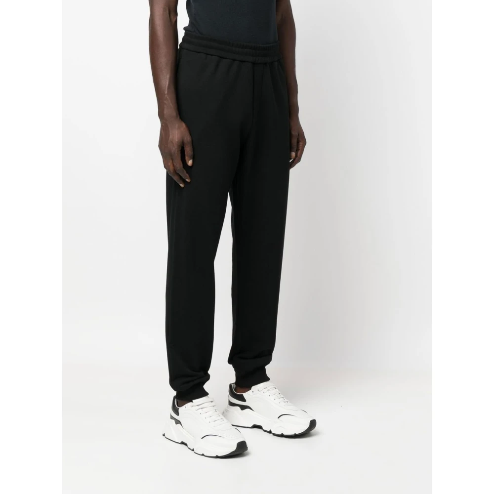 Versace Casual Sweatpant voor dagelijks comfort Black Heren