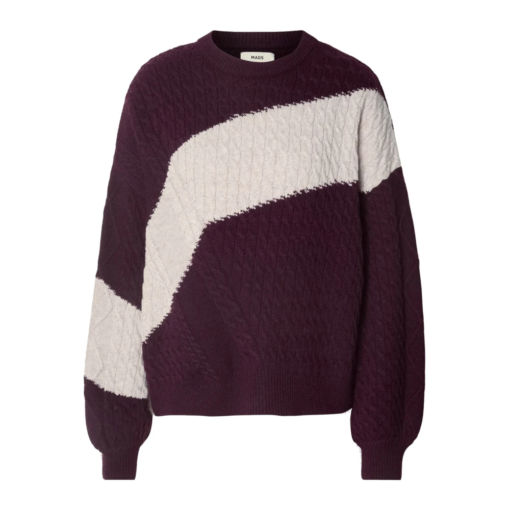 Knitwear > Round-neck Knitwear - - Mads Nørgaard - Modalova