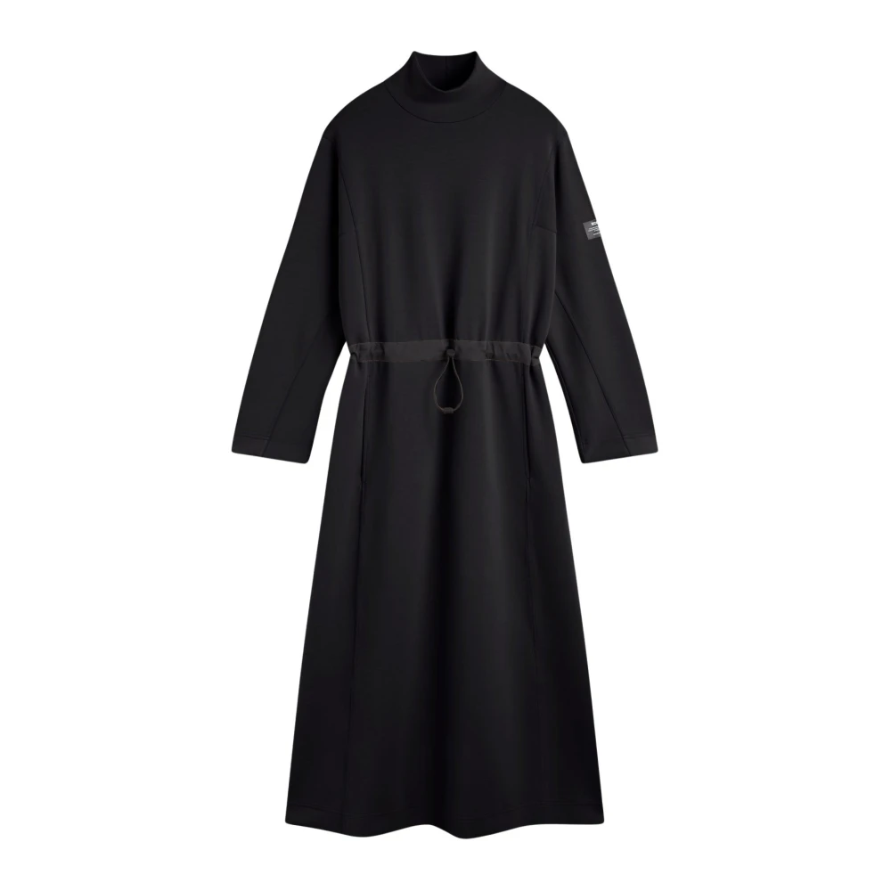 Ecoalf Zwarte Jurk 319 Black Dames