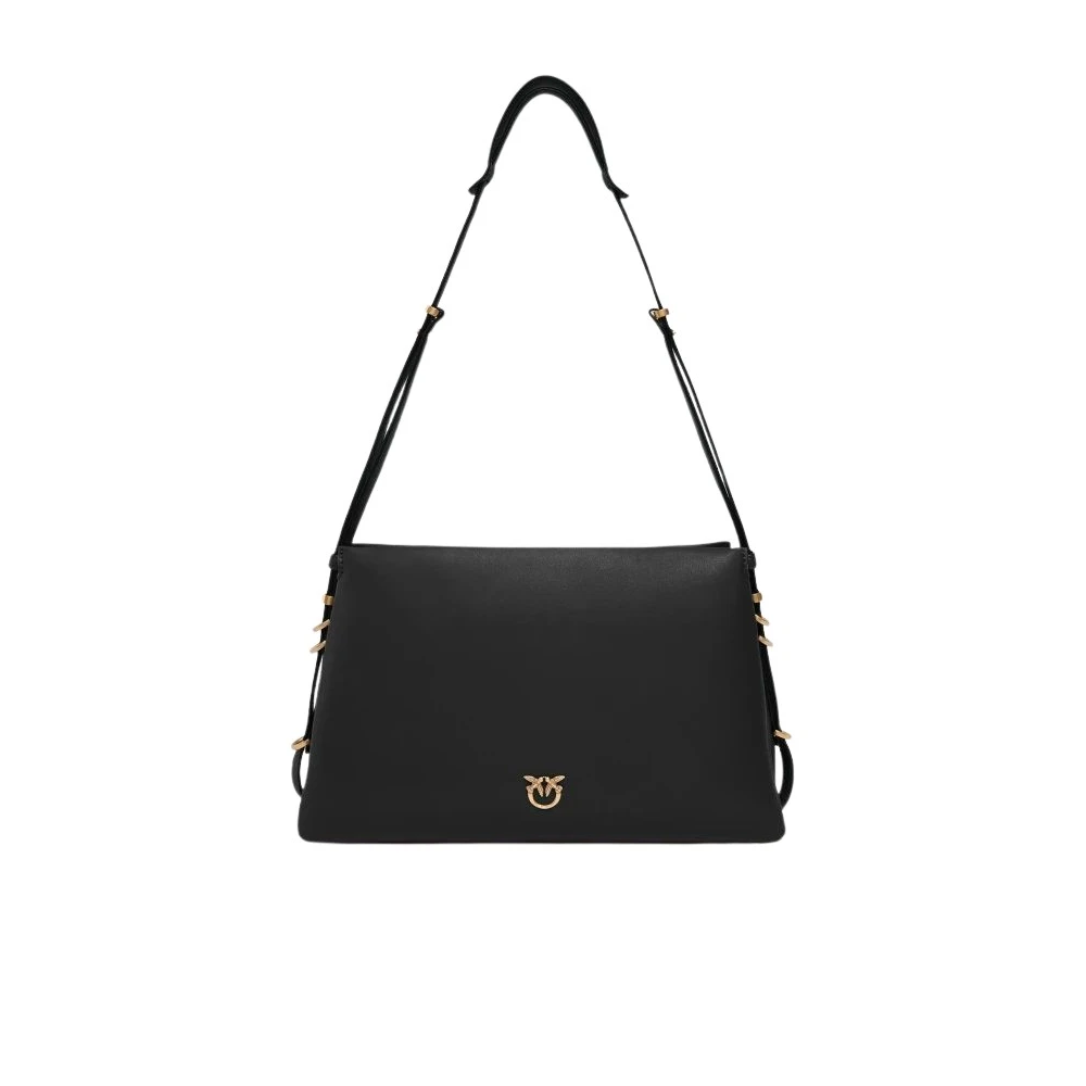 Pinko Triplet Shoulder Bag - Female - Shoulder Bags - Black - One Size - Bags - Image 4