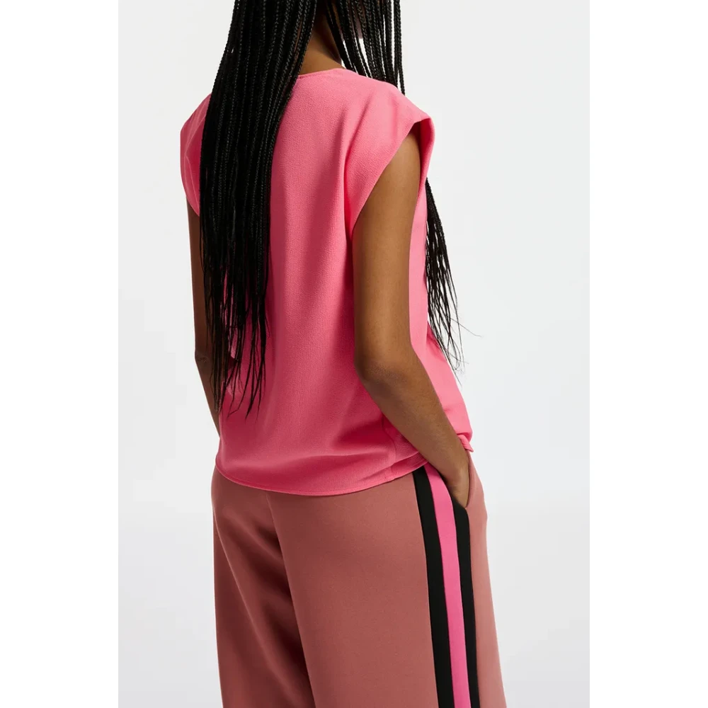 Essentiel Antwerp Sleeveless Tops Pink Dames