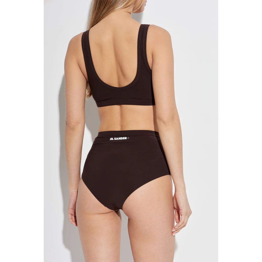 Jil Sander Badpak top Brown Dames