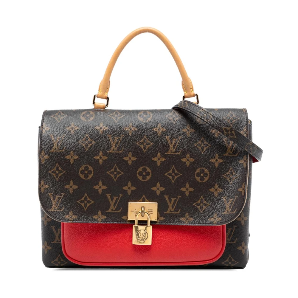 Louis Vuitton Vintage Women's Brown Pre-Owned Satchel Handbag