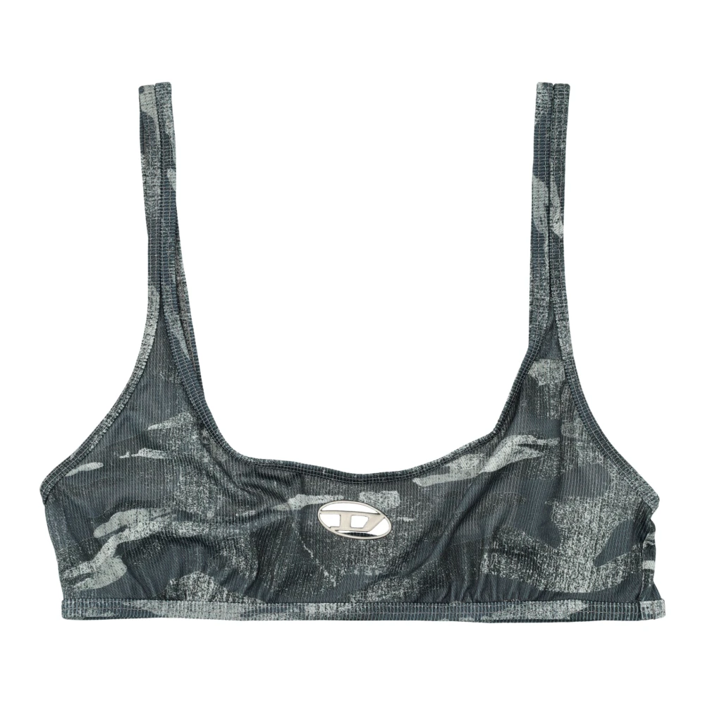 Diesel Grijze Bra Top Comfort Stijl Gray Dames