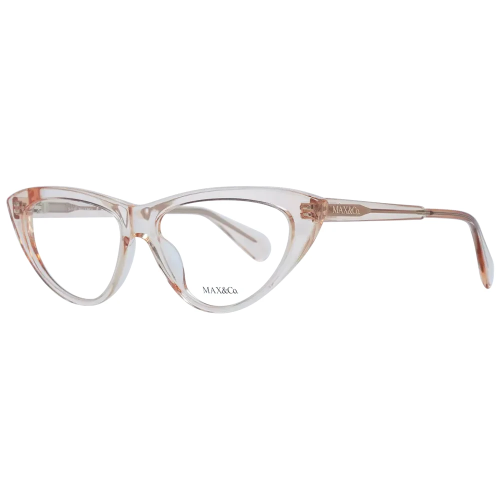 Max & Co Stijlvolle Roze Cat Eye Optische Frames Pink Dames