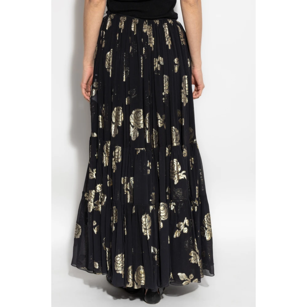Chloé Zijden rok Black Dames