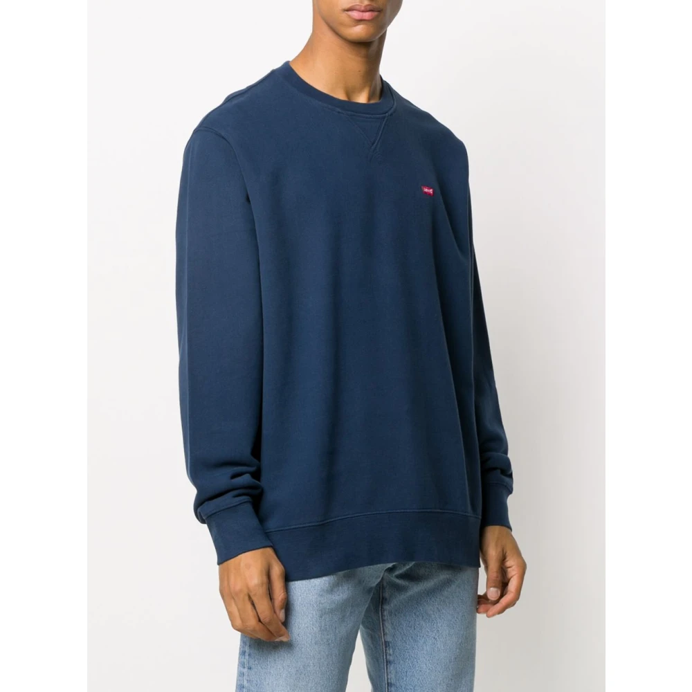 Levi's Blauwe Sweaters Blue Heren