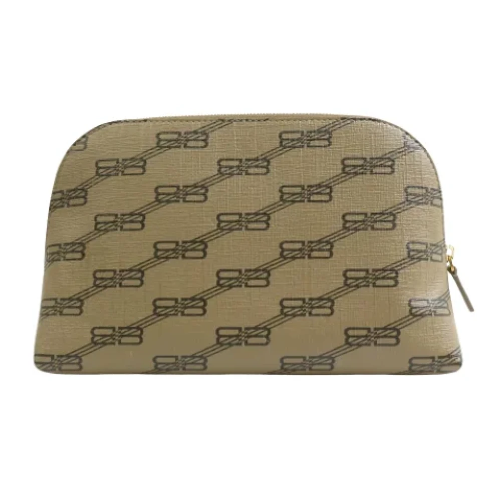 Balenciaga Vintage Pre-owned Leather clutches Brown Dames