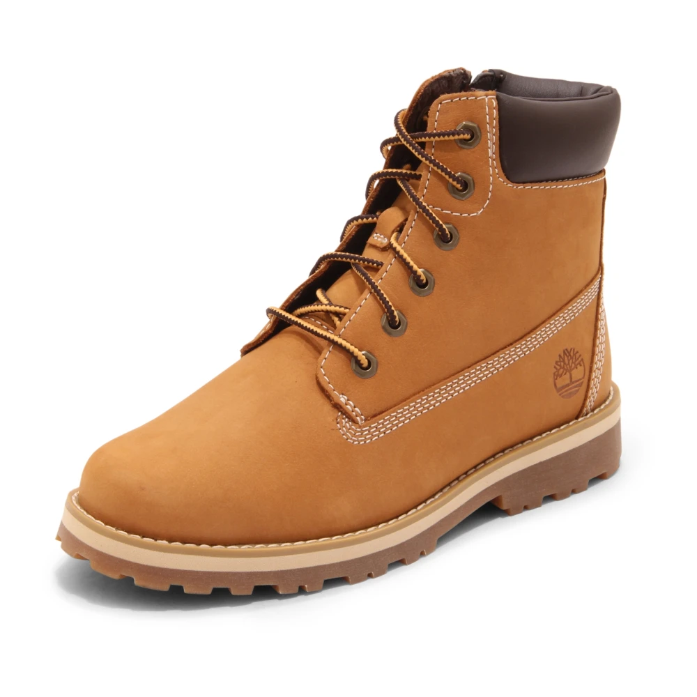 Timberland Yellow Kids Boots, Male, 31 Eu, Courma 6 In Side Zip Boot